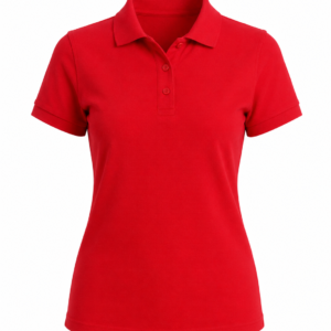 CAMISETA TIPO POLO MANGA CORTA EN ALGODÓN DAMA