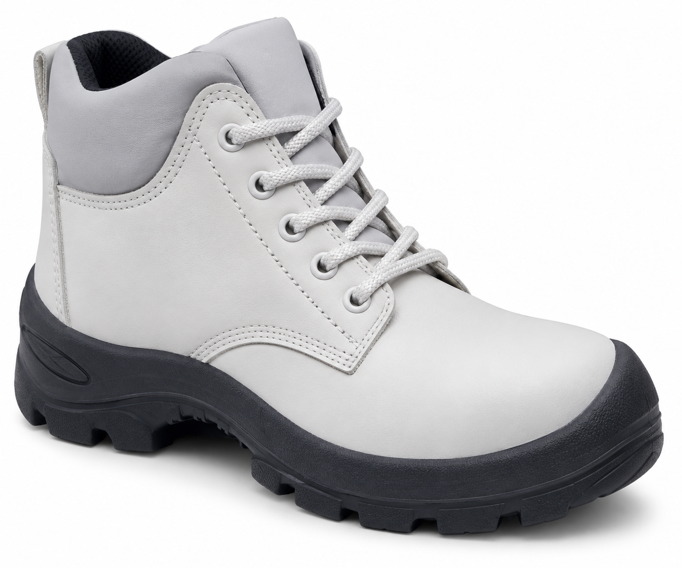 BOTA DIELECTRICA BLANCA CUERO - Image 2