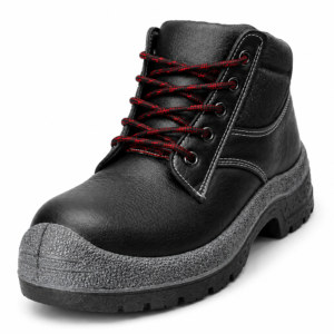 BOTA DIELECTRICA NEGRA CUERO